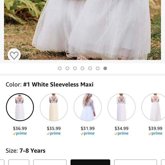 Lace Back A-Line Straight Tutu Tulle Party Flower Girl Dresses - Picture 3 of 3